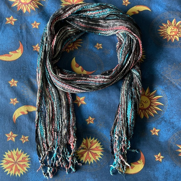 Y2K vintage Disney channel sparkly long skinny scarf - Picture 4 of 4